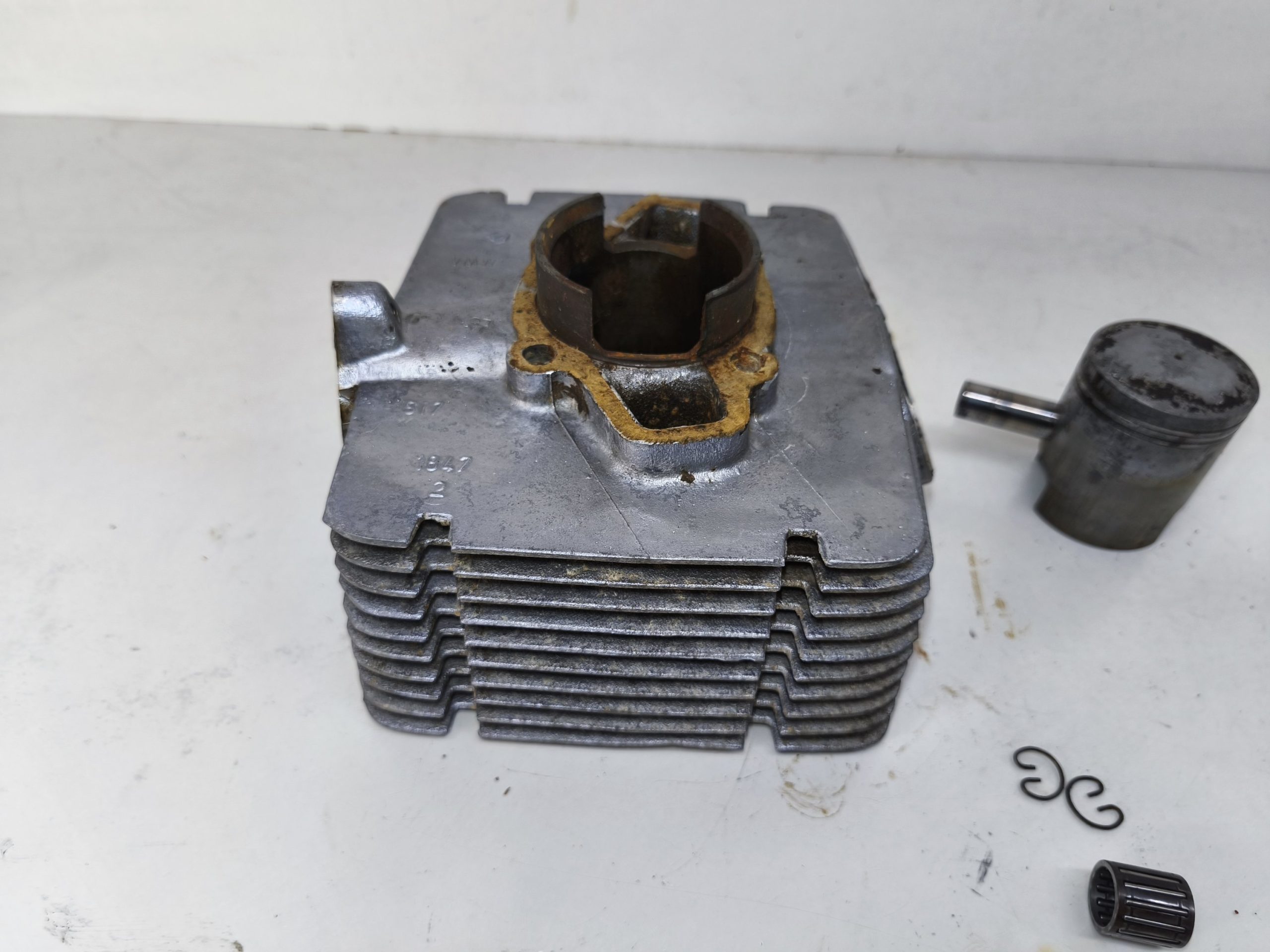 Cylinder silnika MZ ETZ 150 wymiar około 55.98 mm - nominalny. - obrazek 2