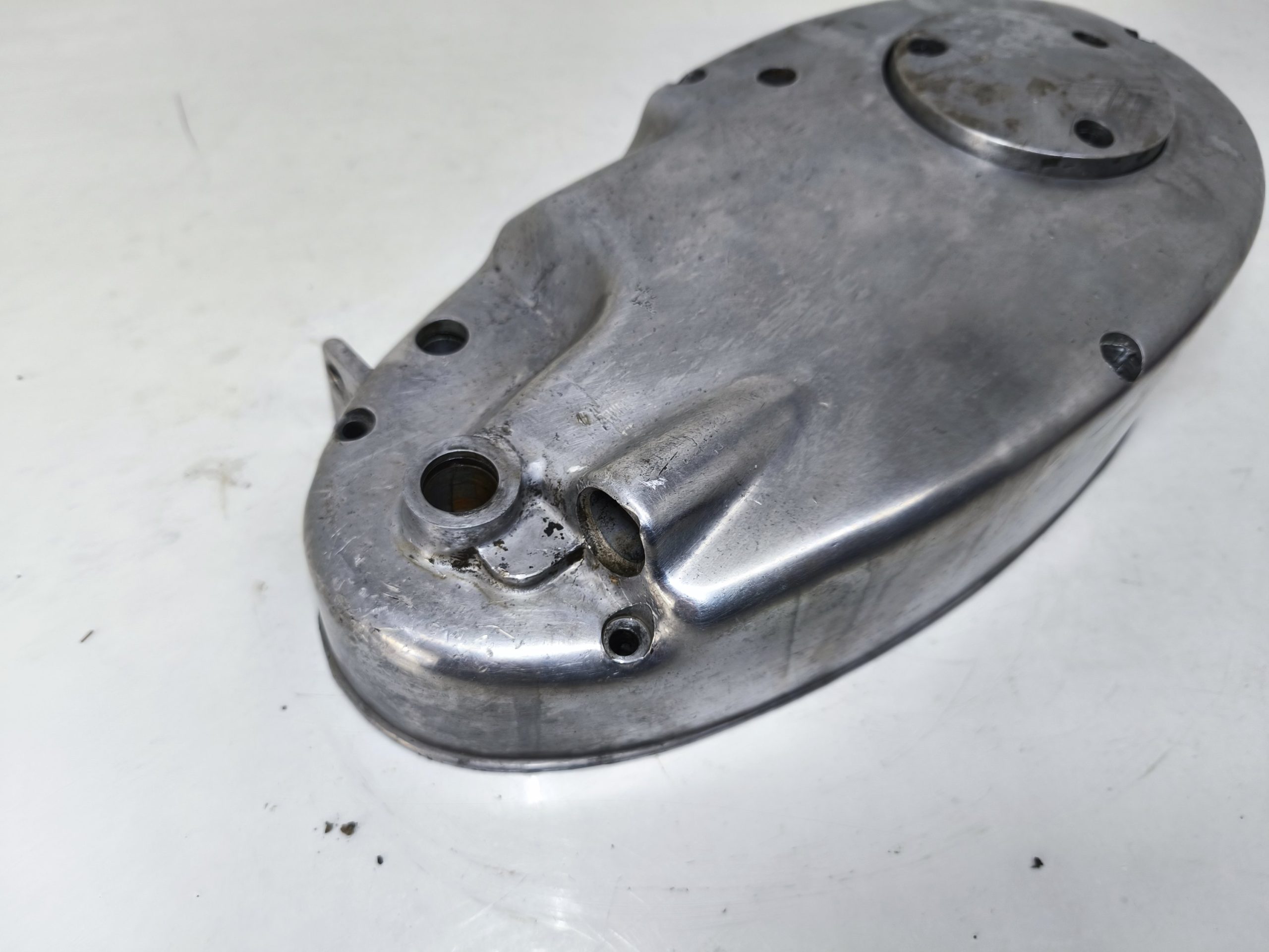 Pokrywa sprzęgła silnika MZ TS 250 250/1, ES 250/2 Trophy osłona obudowa kapa - obrazek 3