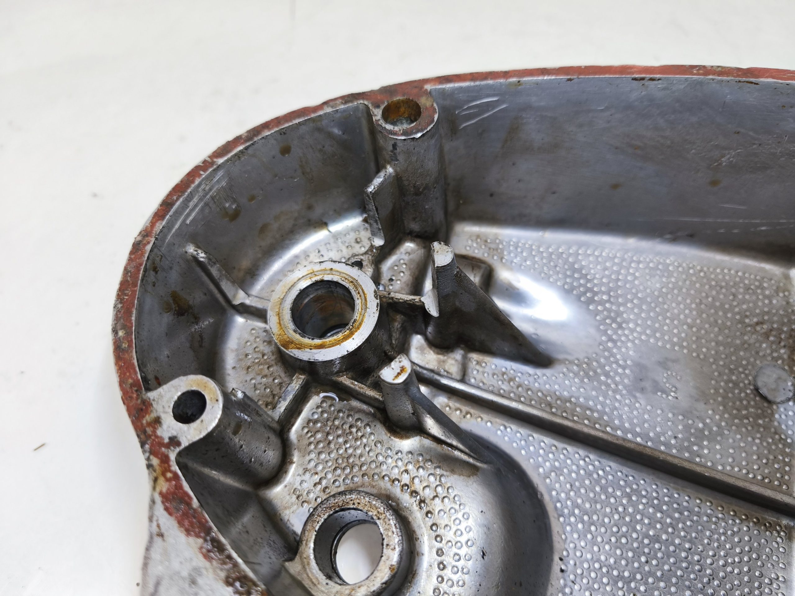 Pokrywa sprzęgła silnika MZ TS 250 250/1, ES 250/2 Trophy osłona obudowa kapa - obrazek 6