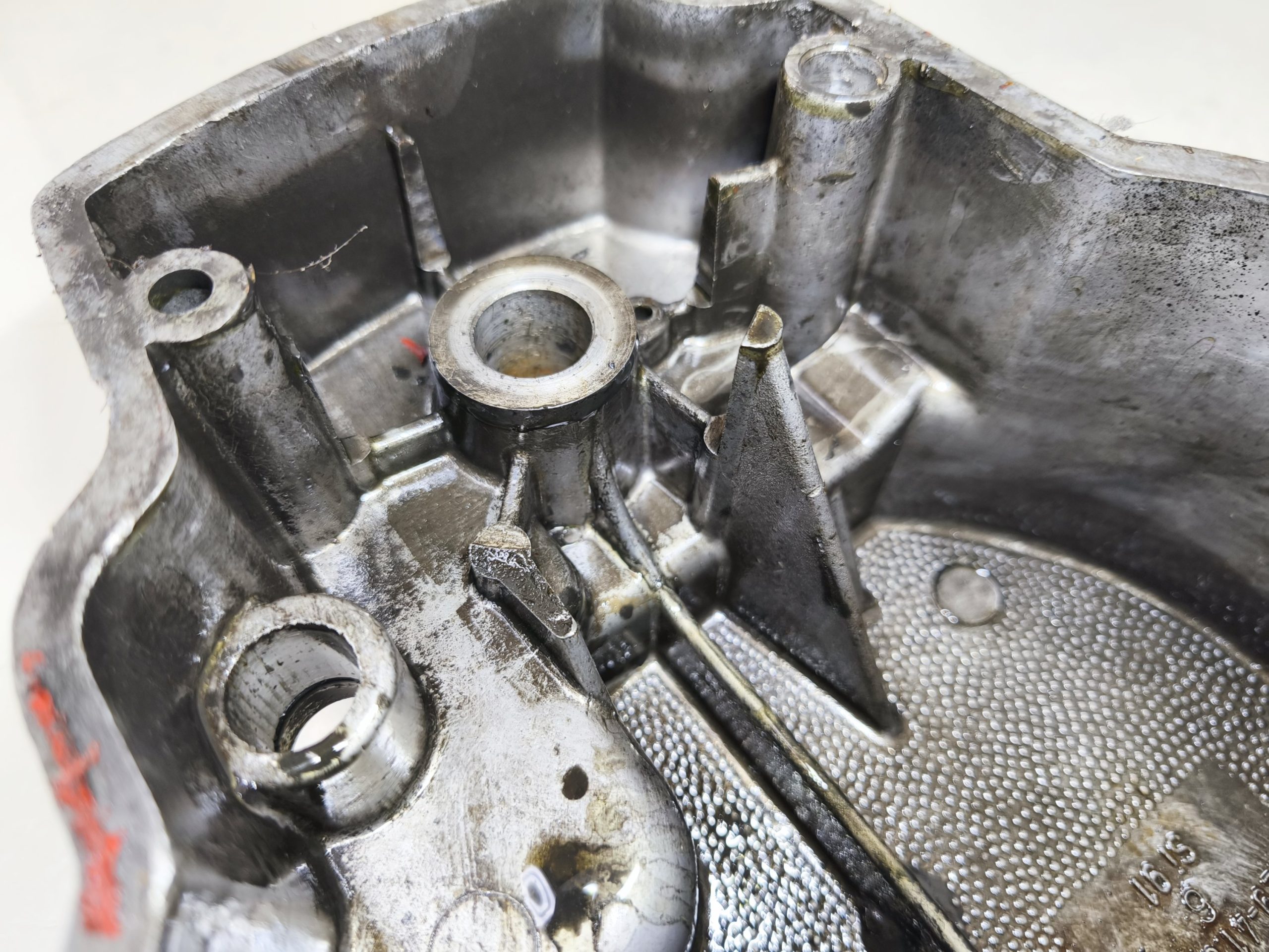 Pokrywa sprzęgła silnika MZ ETZ 251 301 250 osłona obudowa - obrazek 10