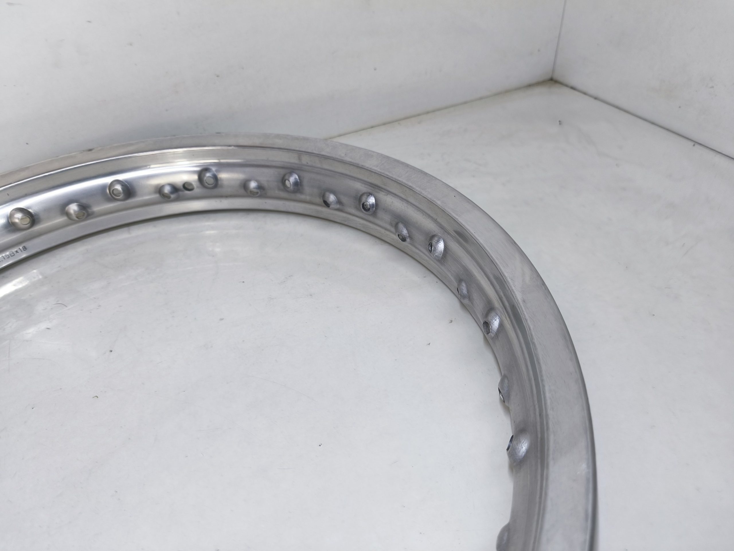 Oryginał DDR nowa - felga aluminiowa tył 18 cali MZ ETZ 250 - obrazek 8