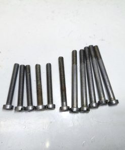 Zestaw śrub karterów MZ ETZ 150 125 - oryginał używane. Śruba, śruby, silnik, kartery.