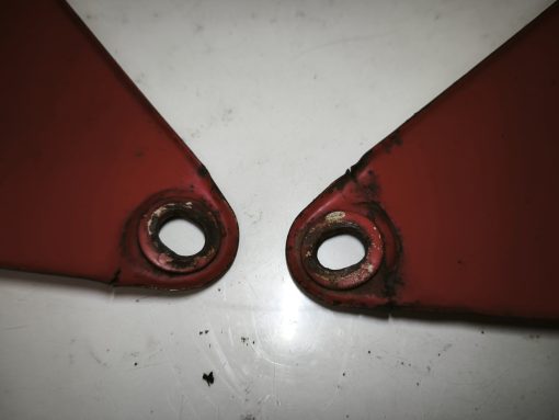 Chorągiewki zawieszenia przedniego MZ TS 125 150 laga 35 mm uchwyt mocowanie lampy przedniej - obrazek 5