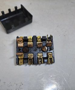 Alternative view of Puszka bezpieczników MZ ETZ 250 251 150 125 z pokrywką, używany oryginał.