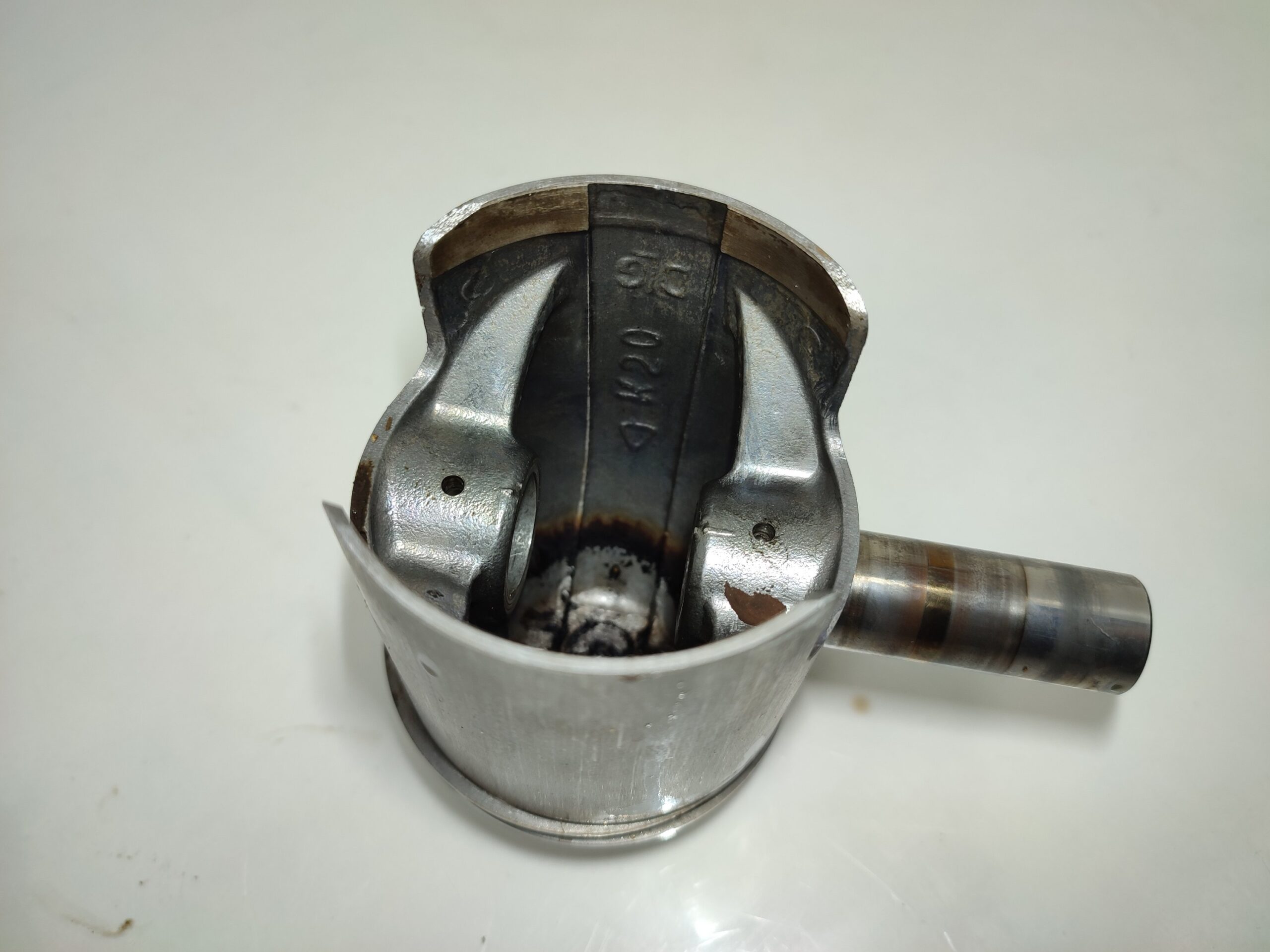 Intake Manifold Flange For Bing Carburetor - MZ ETZ 250/251, Aluminium 38mm, Front Mount, Silver