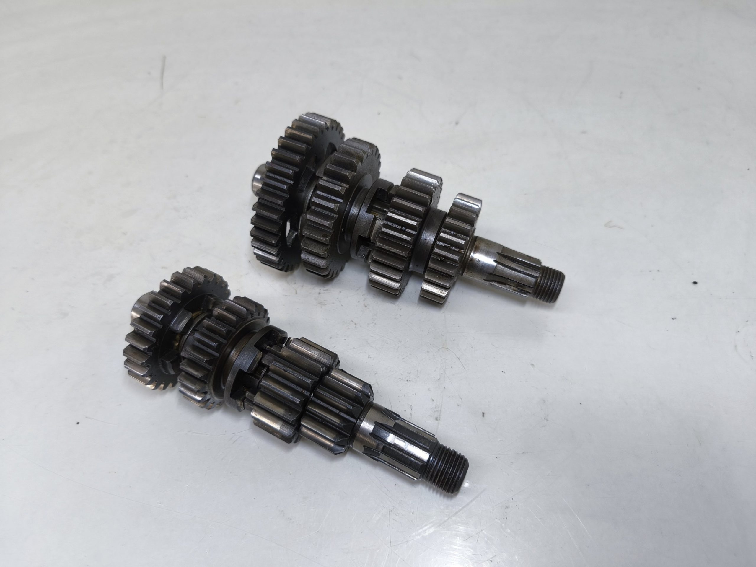 Skrzynia biegów MZ TS 250 silnik czterobiegowy.