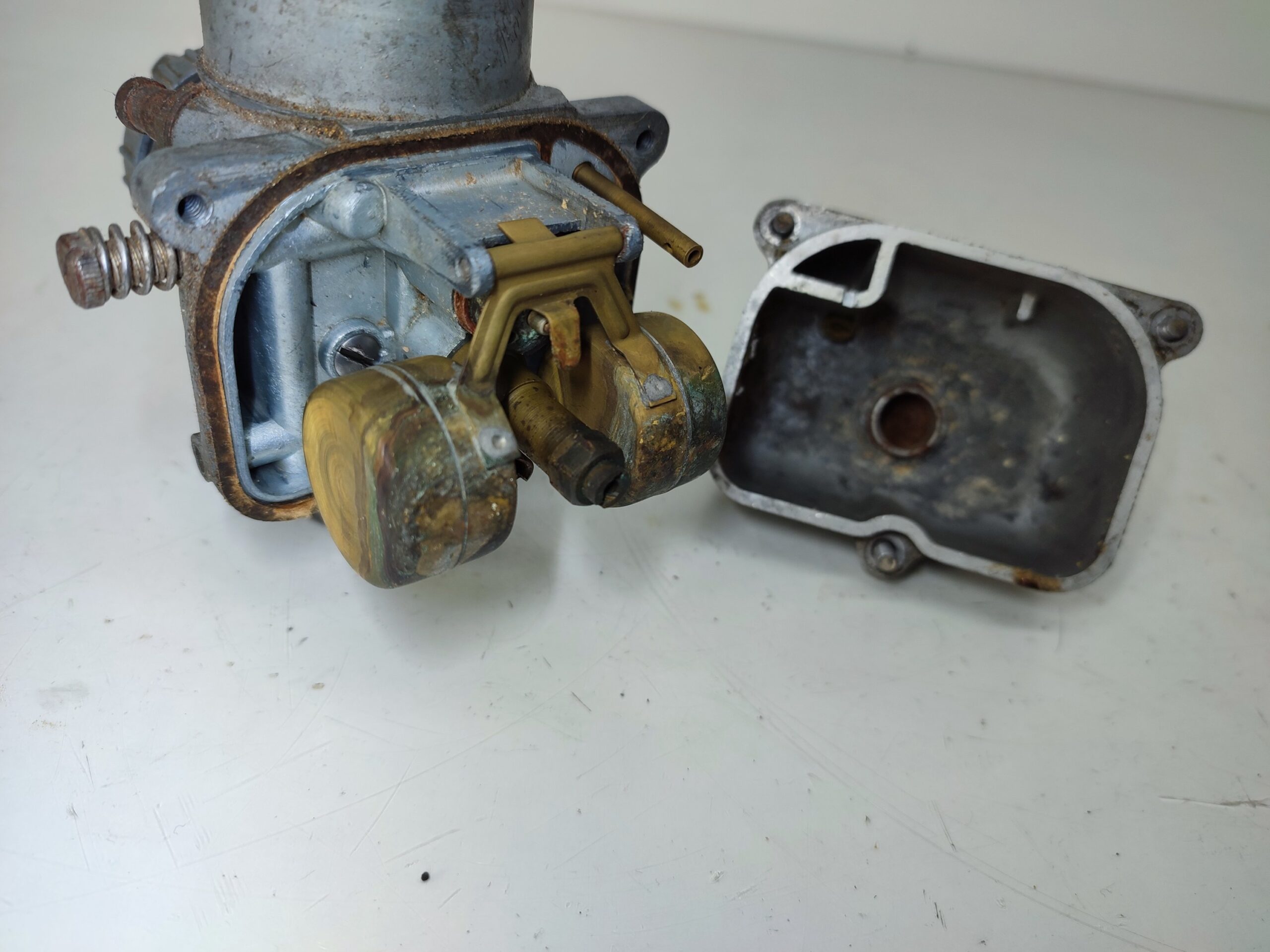 Gaźnik BVF 28N1-3 MZ ES 250/2 Trophy oryginał używany niekompletny - obrazek 8