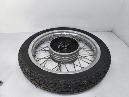 Koło przód przednie, bęben hamulcowy, nakładka, ośka MZ TS 250 16 cali wersja czterobiegowa - pod zawieszenie 32 mm - obrazek 5