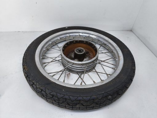 Koło przód przednie, bęben hamulcowy, nakładka, ośka MZ TS 250 16 cali wersja czterobiegowa - pod zawieszenie 32 mm - obrazek 8