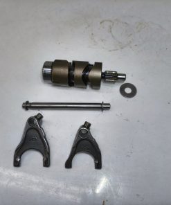 Wodziki skrzyni biegów 022, 023 MZ ES 250/1 Jaskółka, ES 250/2 Trophy TS 250 - wersja czterobiegowa.