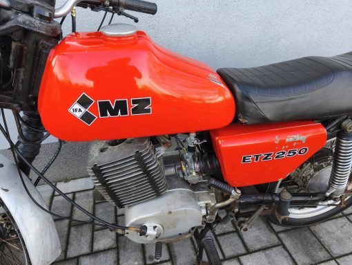 MZ ETZ 250 z dokumentami, oryginalny lakier. - obrazek 22