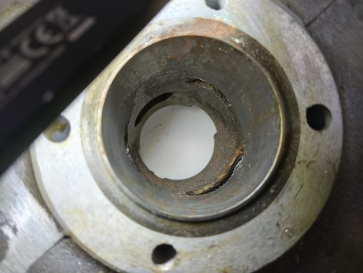 Oryginał DDR fabrycznie nowy - cylinder MZ TS 250/1 z tłokiem 68.96mm - nominalny. - obrazek 6