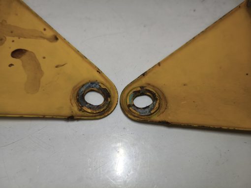 Chorągiewki zawieszenia przedniego MZ TS 125 150 laga 32 mm uchwyt mocowanie lampy przedniej - obrazek 4