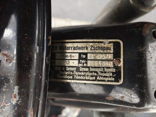 MZ ES 175/1 Jaskółka - oryginalny lakier. - obrazek 30