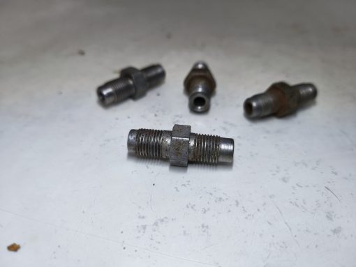 Śruba nakrętka rzymska zacisku hamulcowego MZ ETZ 250 251 150 125 zacisk hamulcowy pod hamulec tarczowy - używany oryginał - obrazek 2