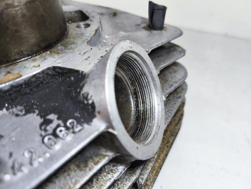 Cylinder silnika MZ TS 250 z tłokiem K20 wymiar 69.48 mm - pierwszy szlif - obrazek 7