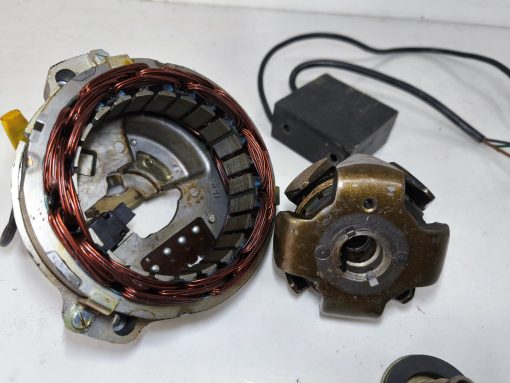 Zapłon elektroniczny typu A MZ ETZ 250 251 125 150 wirnik stojan czujnik Halla moduł zapłonowy - obrazek 9