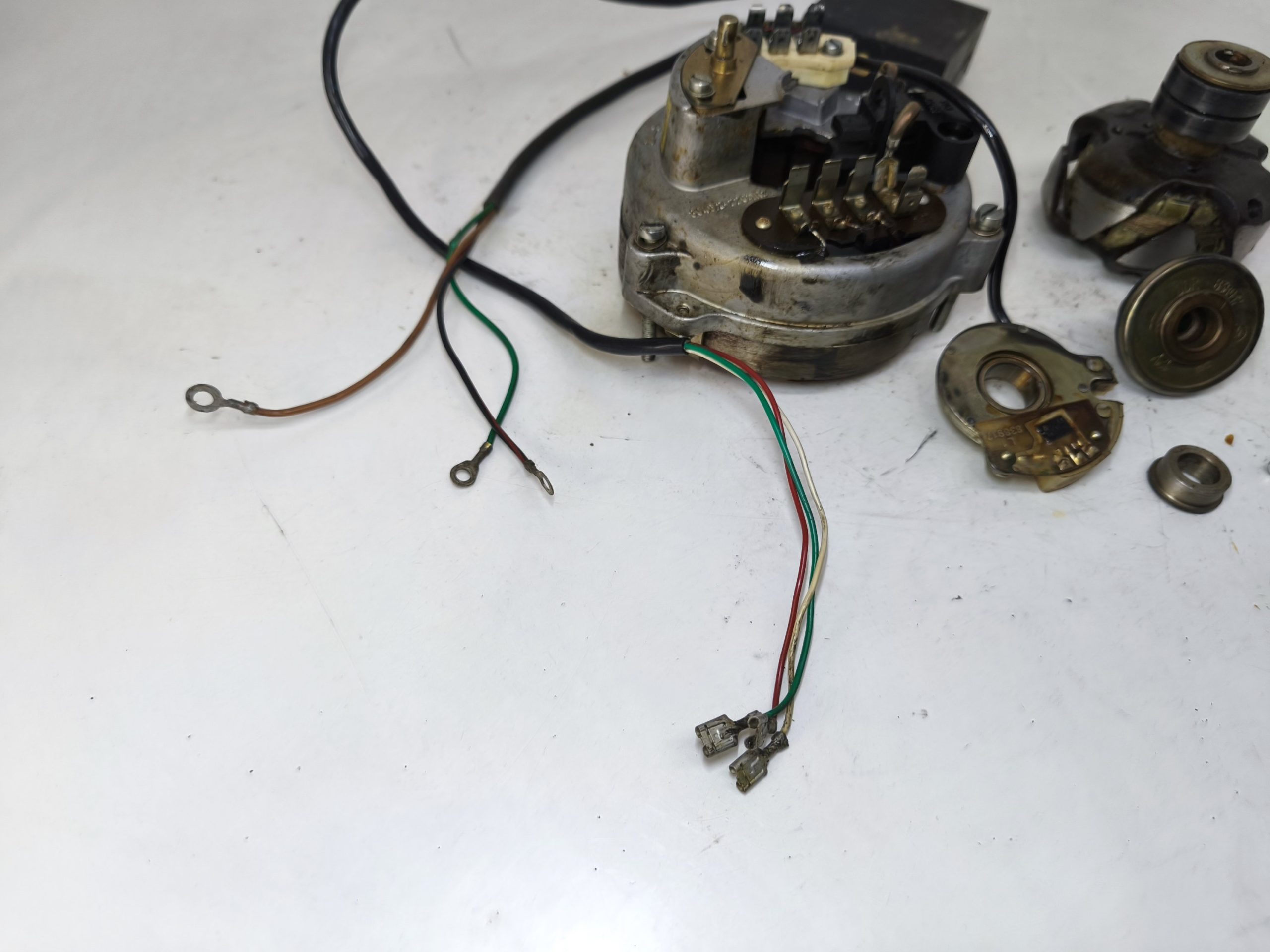 Zapłon elektroniczny typu A MZ ETZ 250 251 125 150 wirnik stojan czujnik Halla moduł zapłonowy - obrazek 10