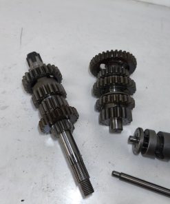 Alternative view of Skrzynia biegów MZ ETZ 150 125 wałek zmiany biegów wodziki wałek krzywkowy