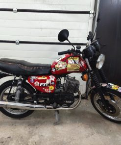 MZ ETZ 125 z dokumentami