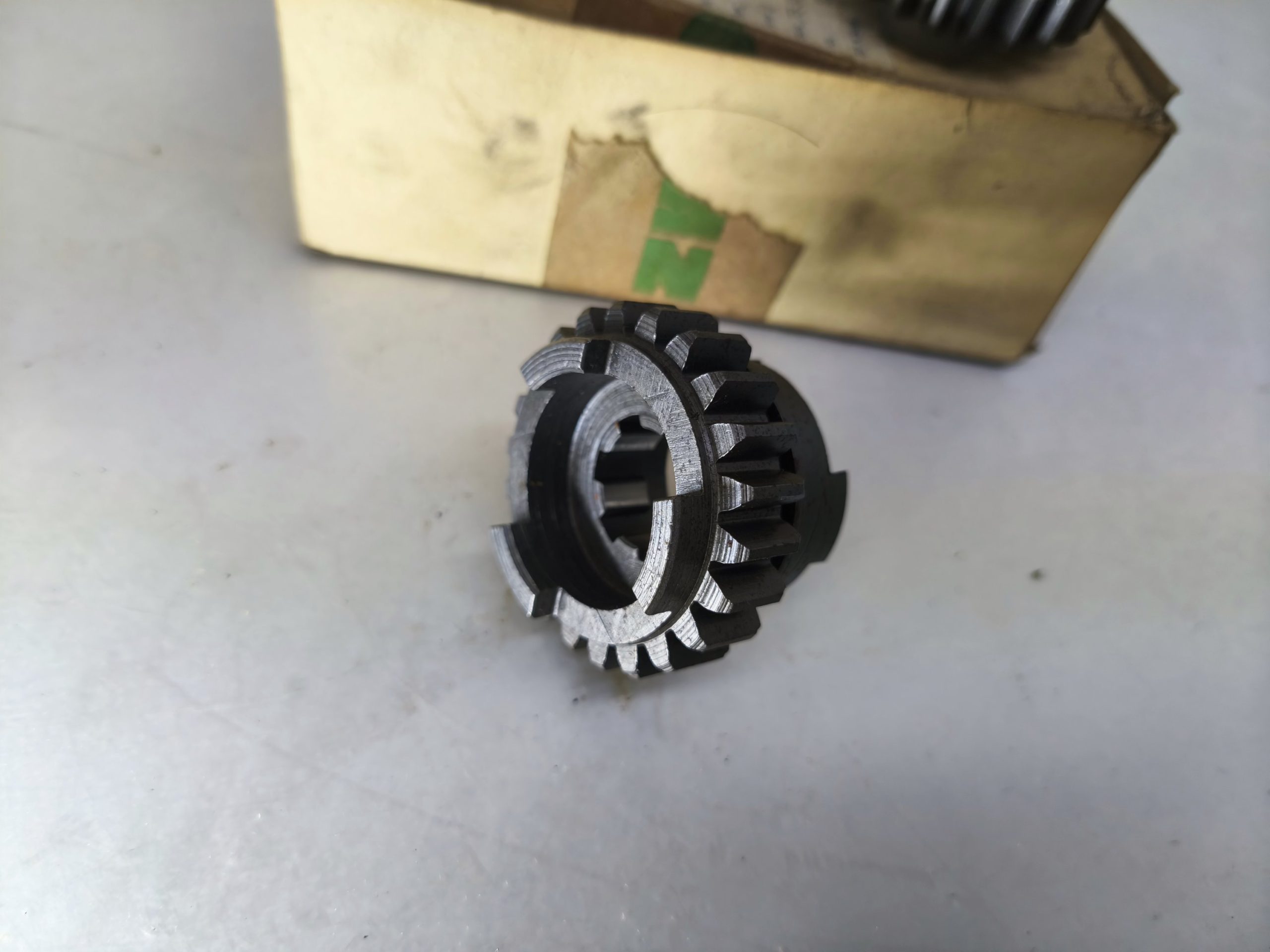 Oryginał DDR nowy - tryb zmienny 1/3 bieg skrzyni biegów MZ ETZ 250 251 TS 250/1 - koło zębate skrzynia pięciobiegowa - obrazek 5