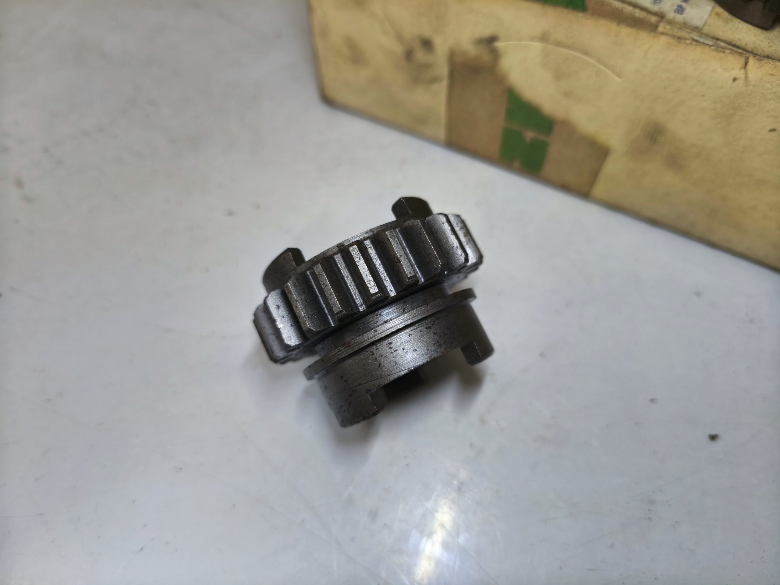 Oryginał DDR nowy - tryb zmienny 1/3 bieg skrzyni biegów MZ ETZ 250 251 TS 250/1 - koło zębate skrzynia pięciobiegowa - obrazek 4