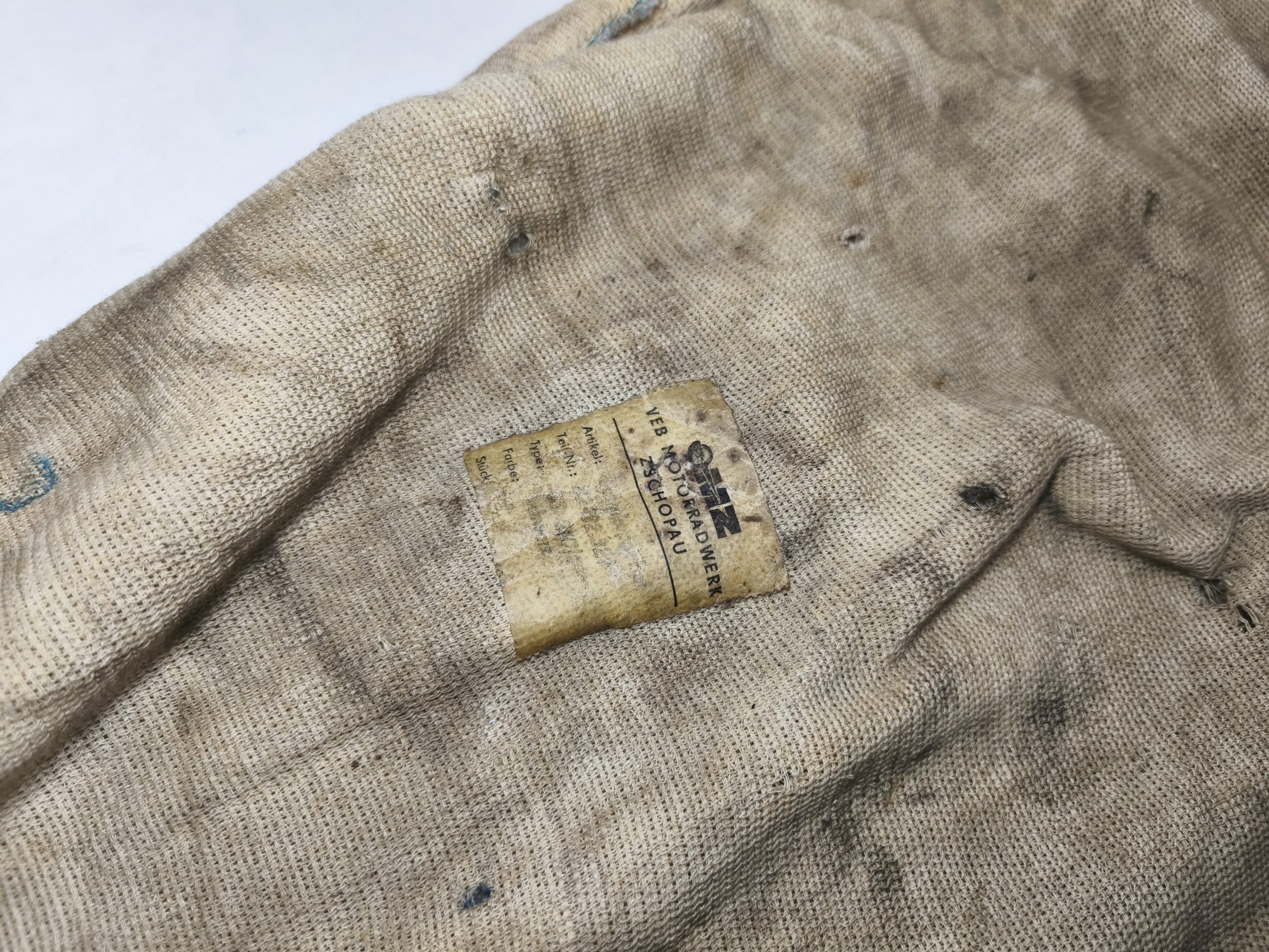 Oryginał DDR nowe - zawieszenie przednie MZ TS 250/1 lagi 35mm (lagi, golenie, chorągiewki, sztyca, półka górna) - obrazek 10