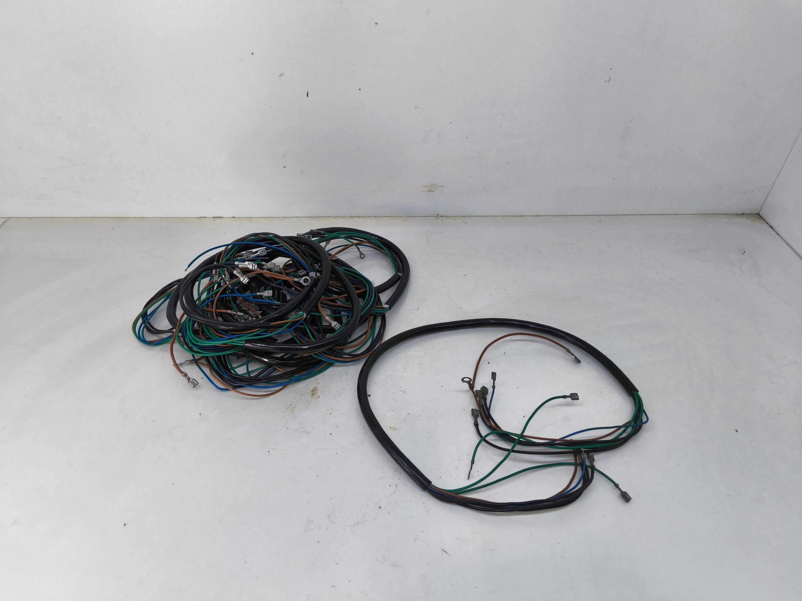 Oryginał DDR nowa - wiązka silnika instalacji elektrycznej 12 V MZ ETZ pod zapłon platynowy instalacja elektryczna