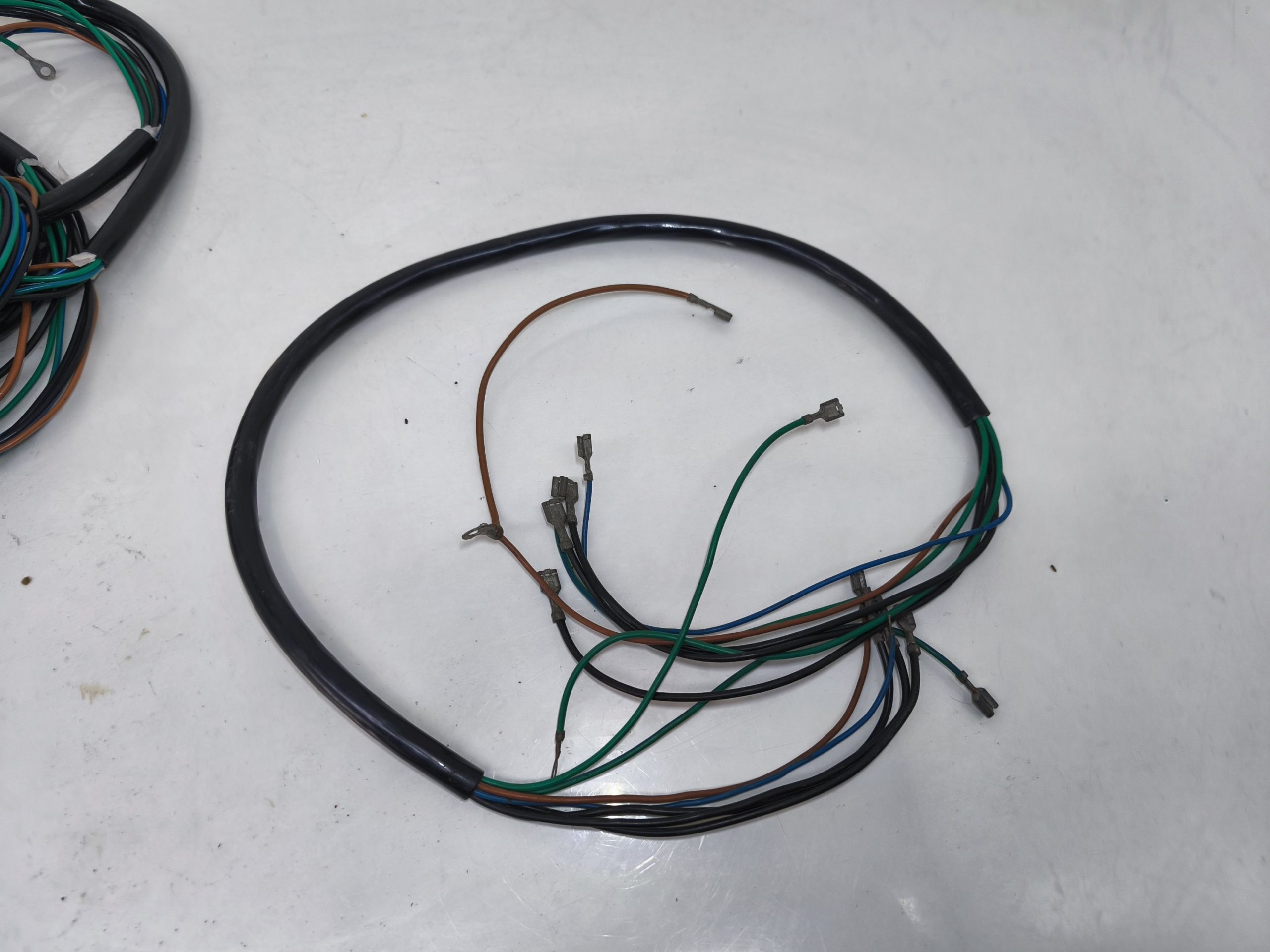 Oryginał DDR nowa - wiązka silnika instalacji elektrycznej 12 V MZ ETZ pod zapłon platynowy instalacja elektryczna - obrazek 2