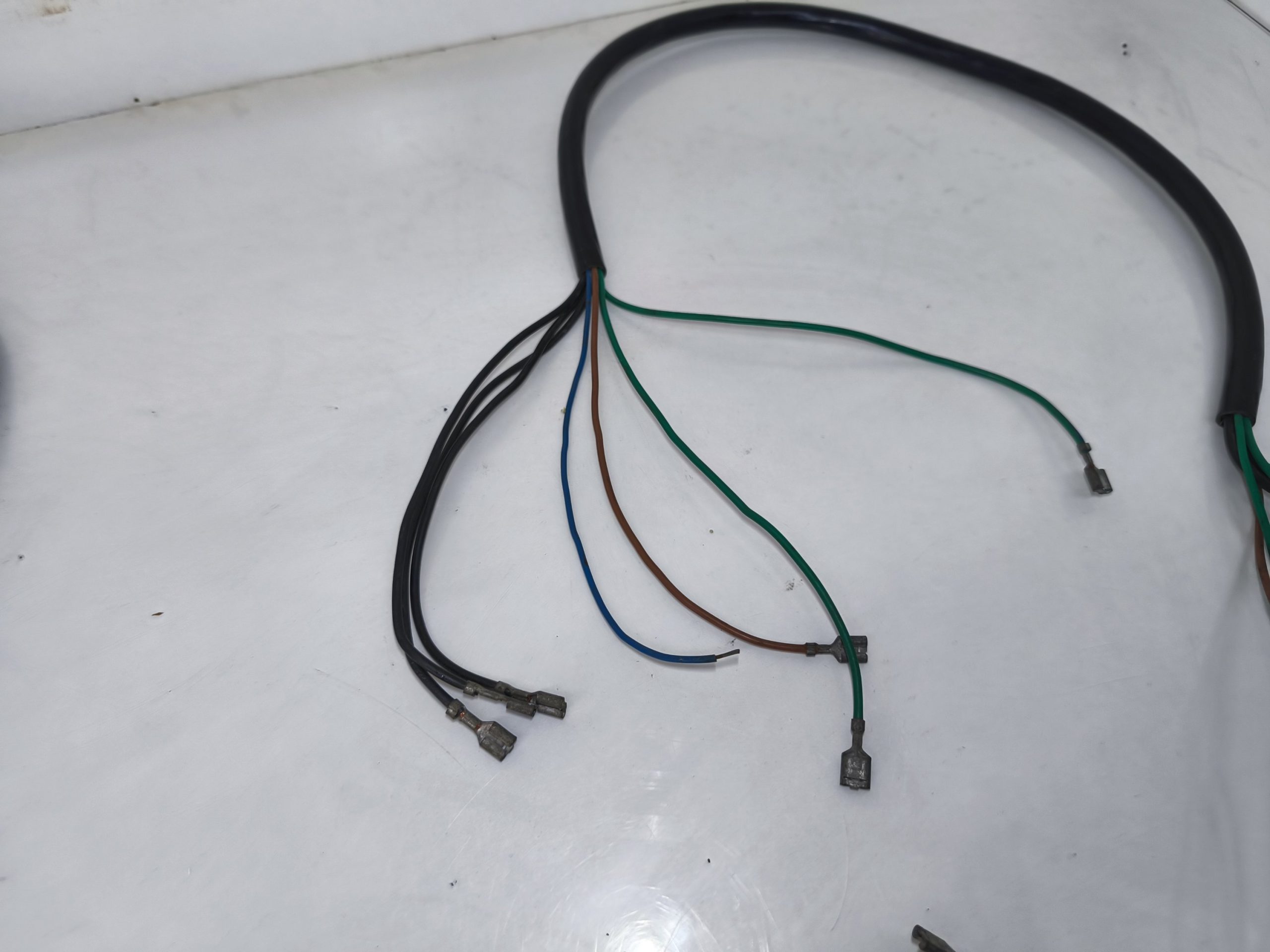 Oryginał DDR nowa - wiązka silnika instalacji elektrycznej 12 V MZ ETZ pod zapłon platynowy instalacja elektryczna - obrazek 4