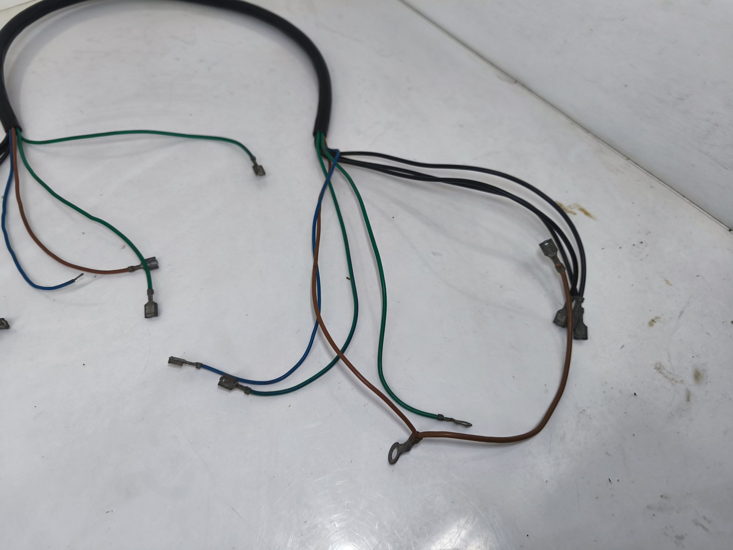 Oryginał DDR nowa - wiązka silnika instalacji elektrycznej 12 V MZ ETZ pod zapłon platynowy instalacja elektryczna - obrazek 3