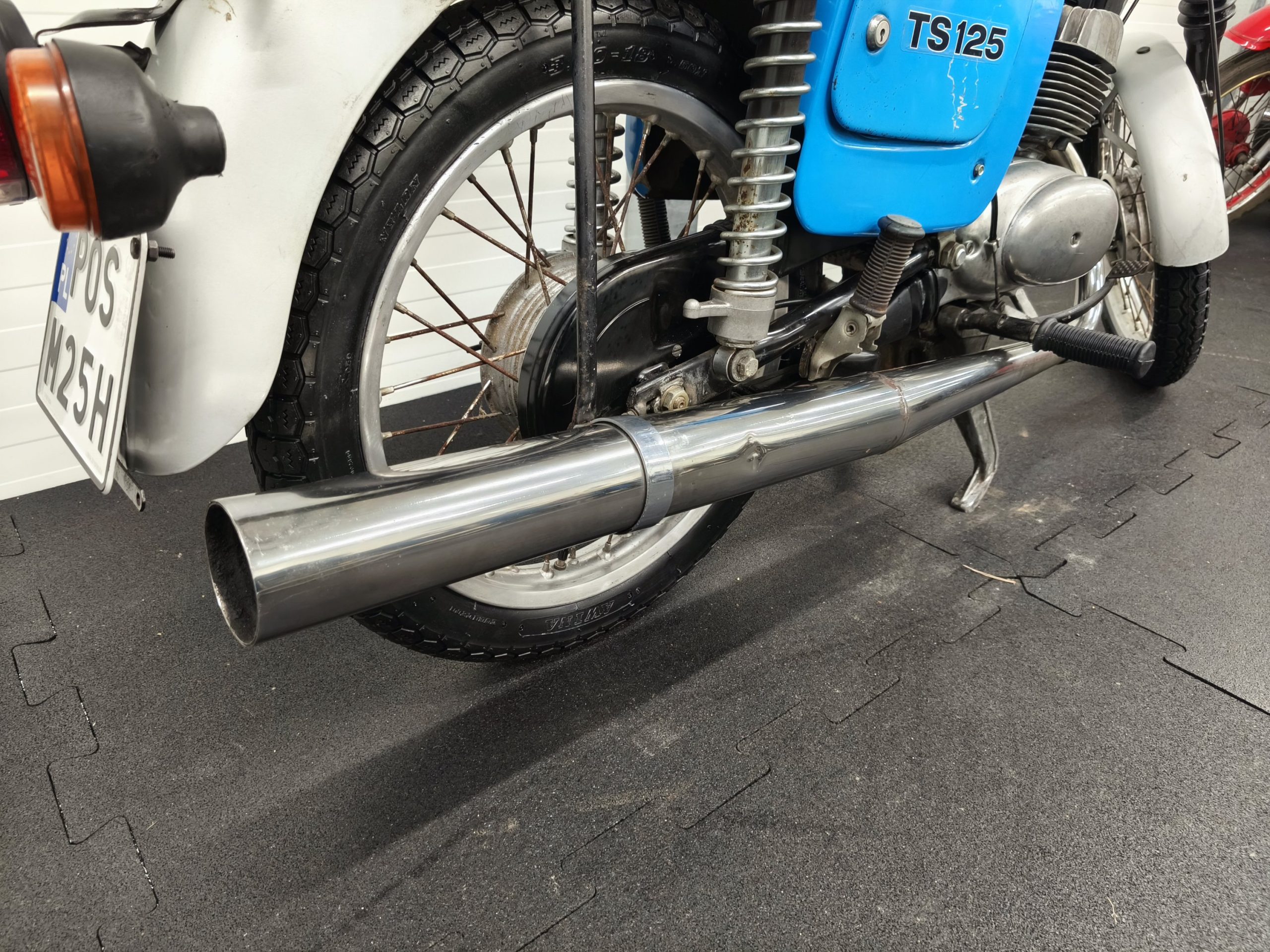 MZ TS 125 De Luxe z dokumentami - obrazek 21