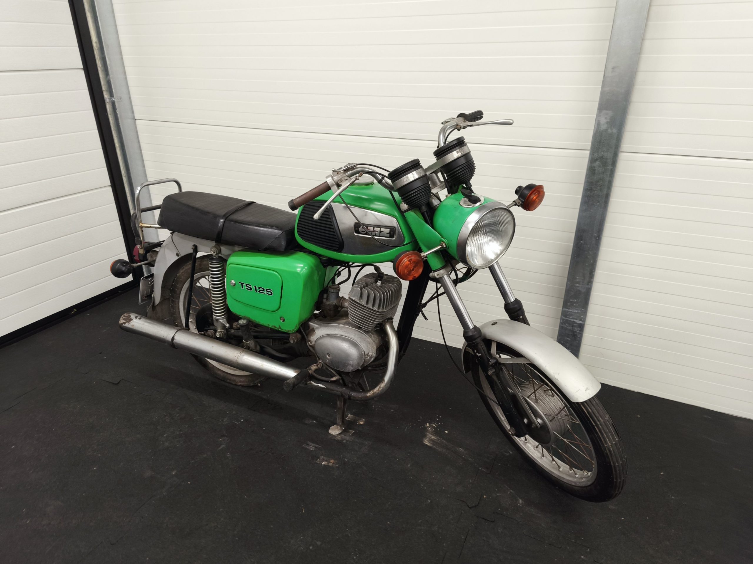 MZ TS 125 z dokumentami - jasno zielona. - obrazek 2