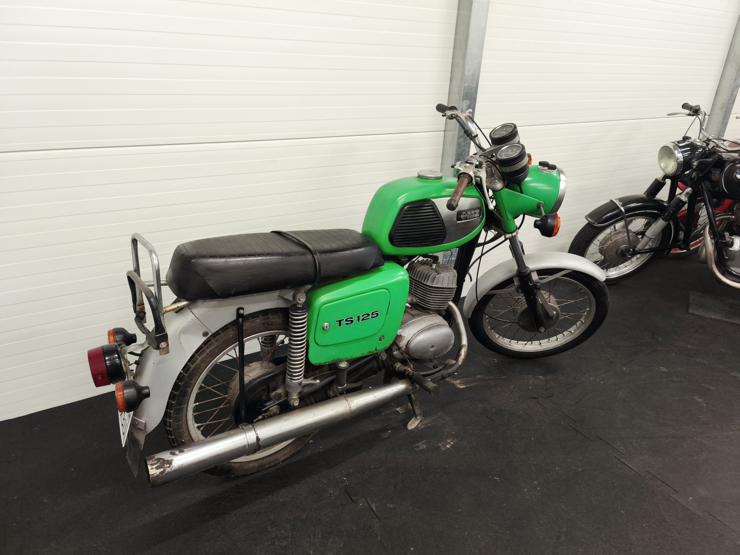 MZ TS 125 z dokumentami - jasno zielona. - obrazek 3