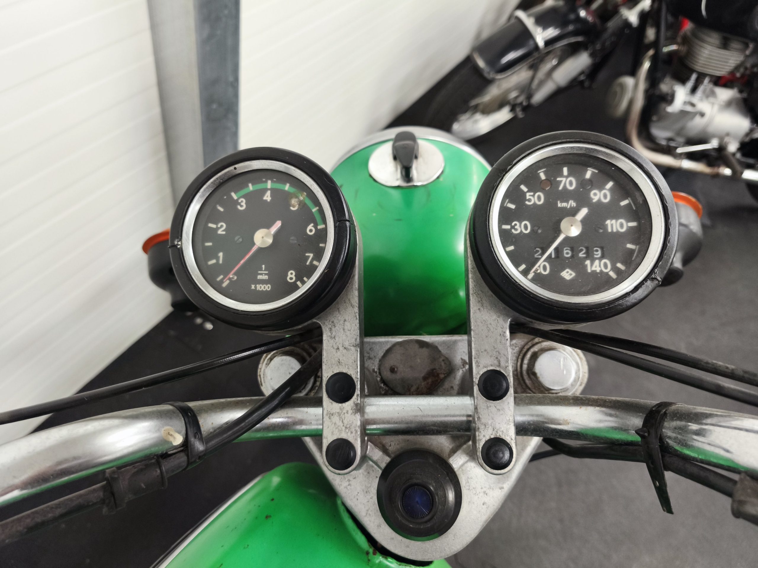 MZ TS 125 z dokumentami - jasno zielona. - obrazek 8