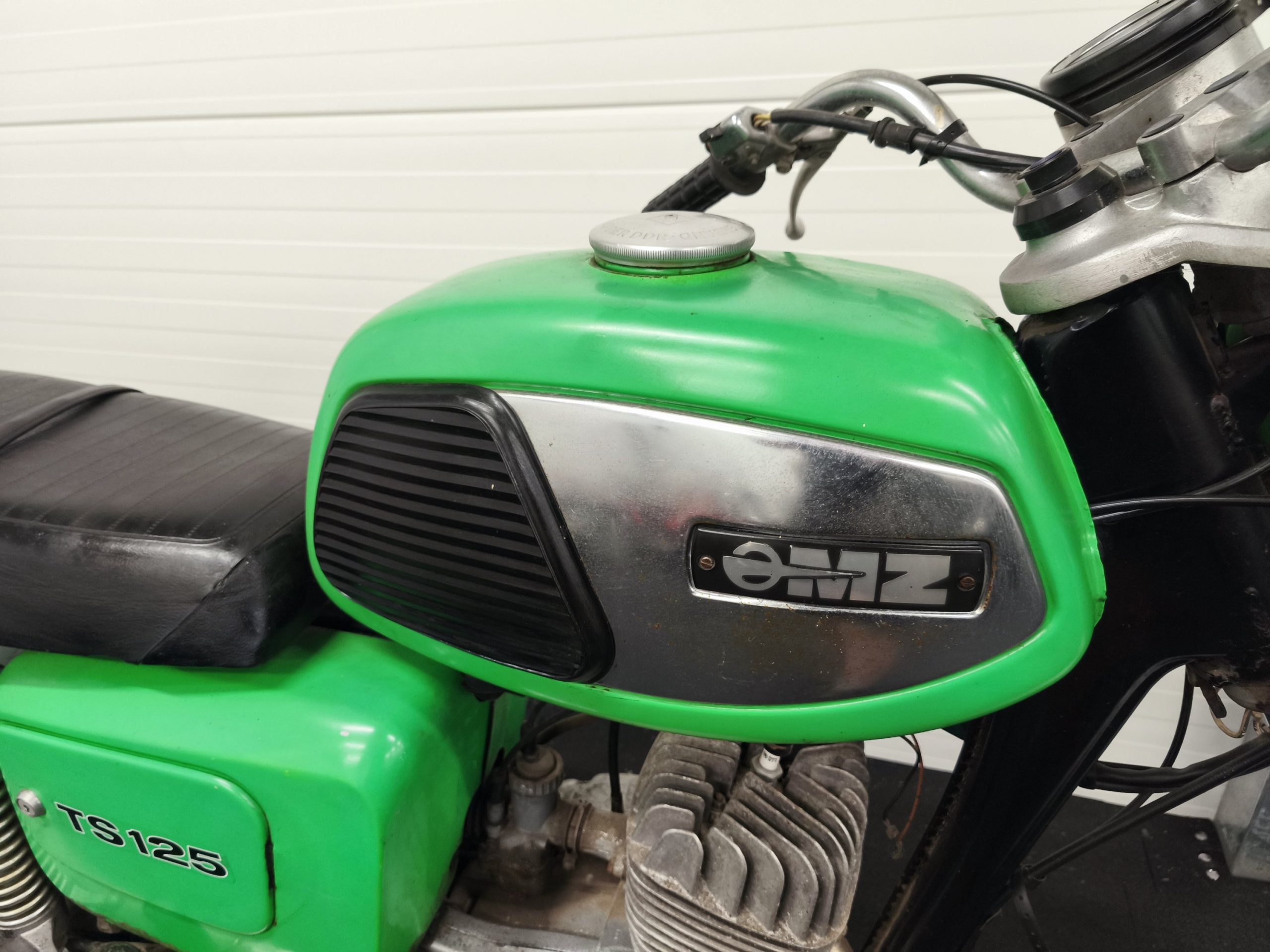 MZ TS 125 z dokumentami - jasno zielona. - obrazek 12