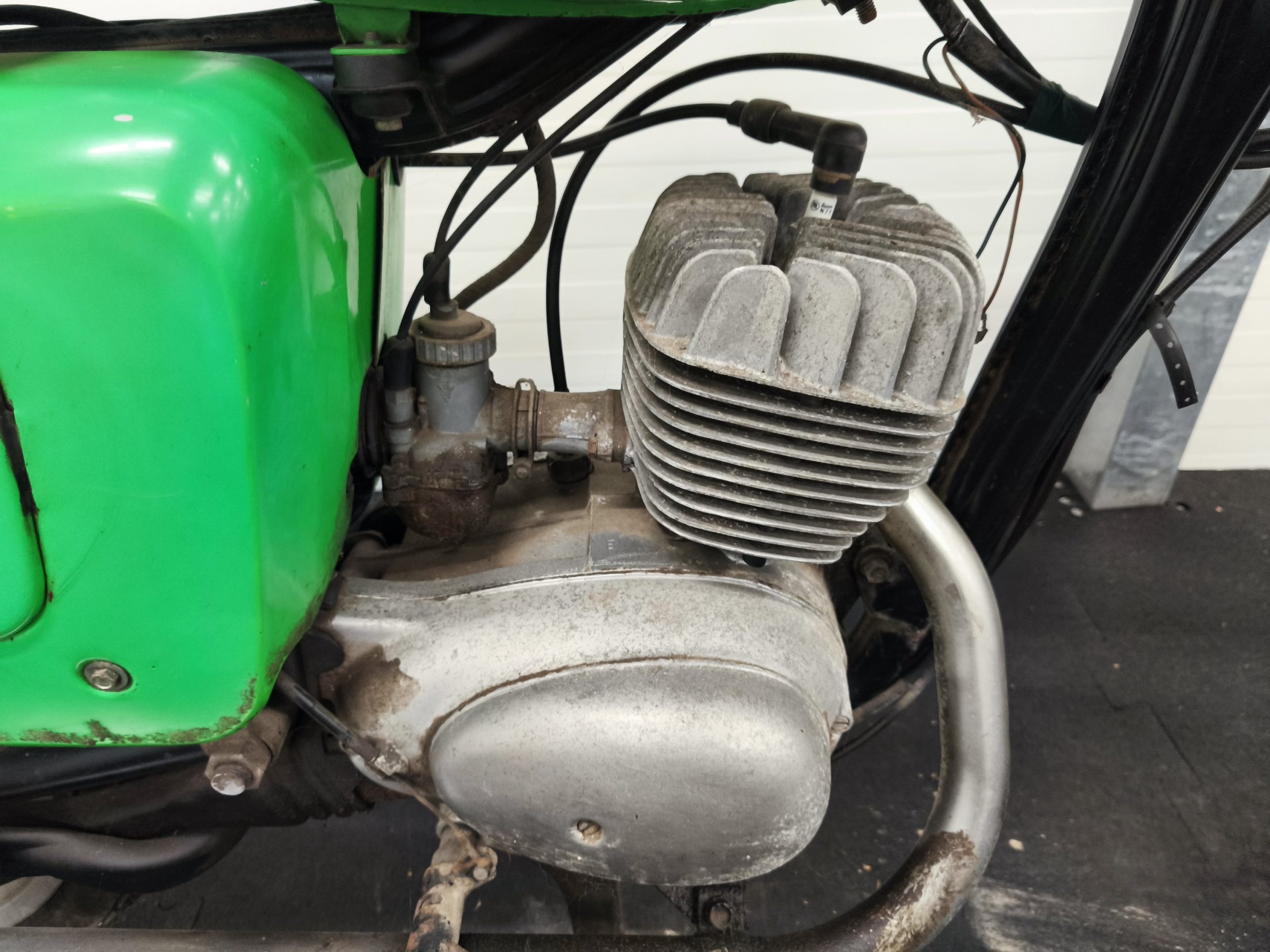 MZ TS 125 z dokumentami - jasno zielona. - obrazek 13