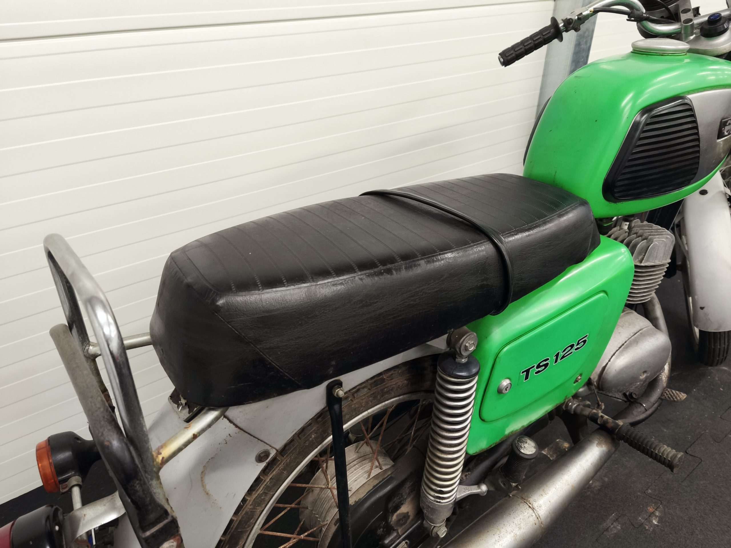 MZ TS 125 z dokumentami - jasno zielona. - obrazek 16