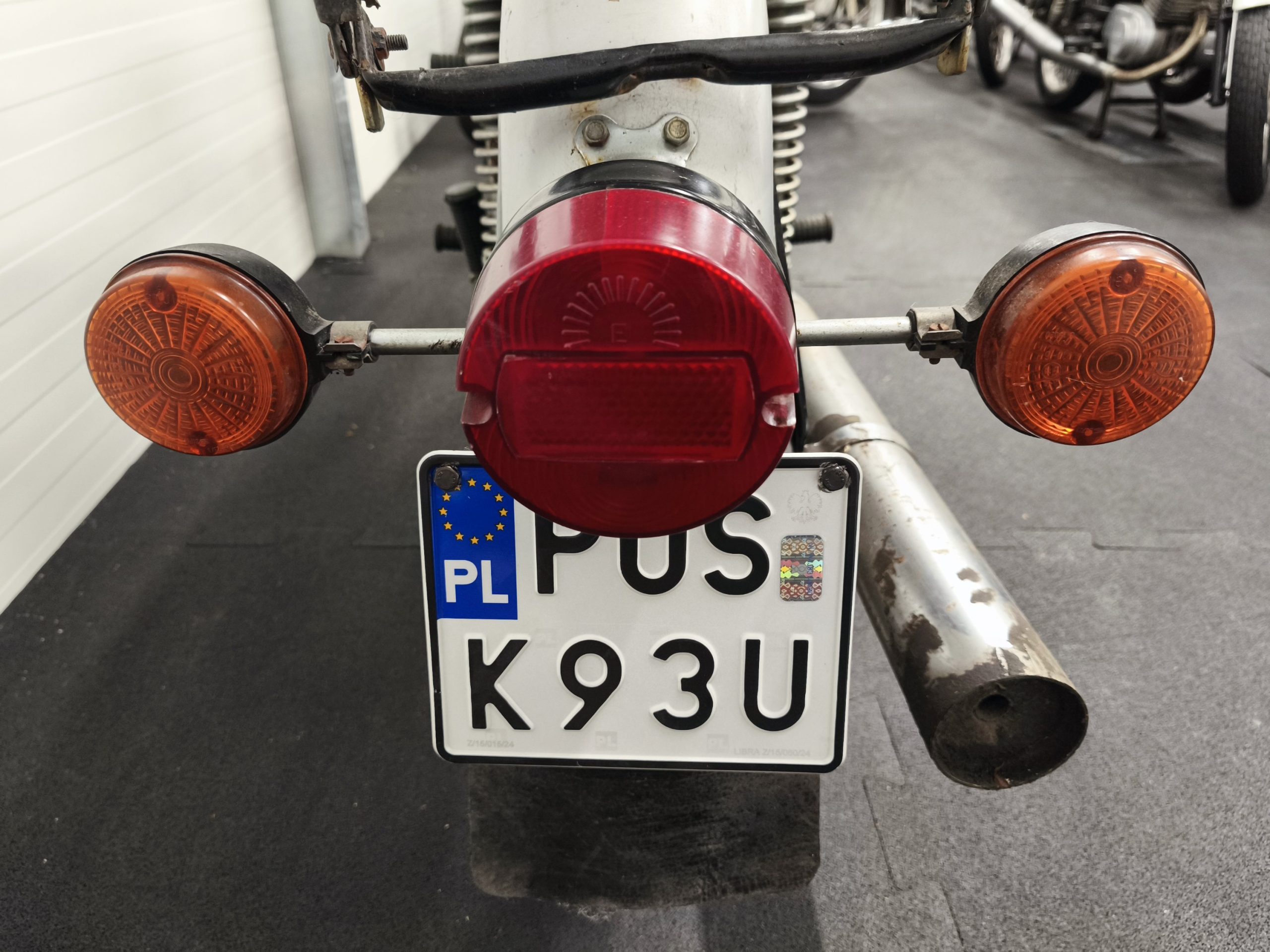MZ TS 125 z dokumentami - jasno zielona. - obrazek 17