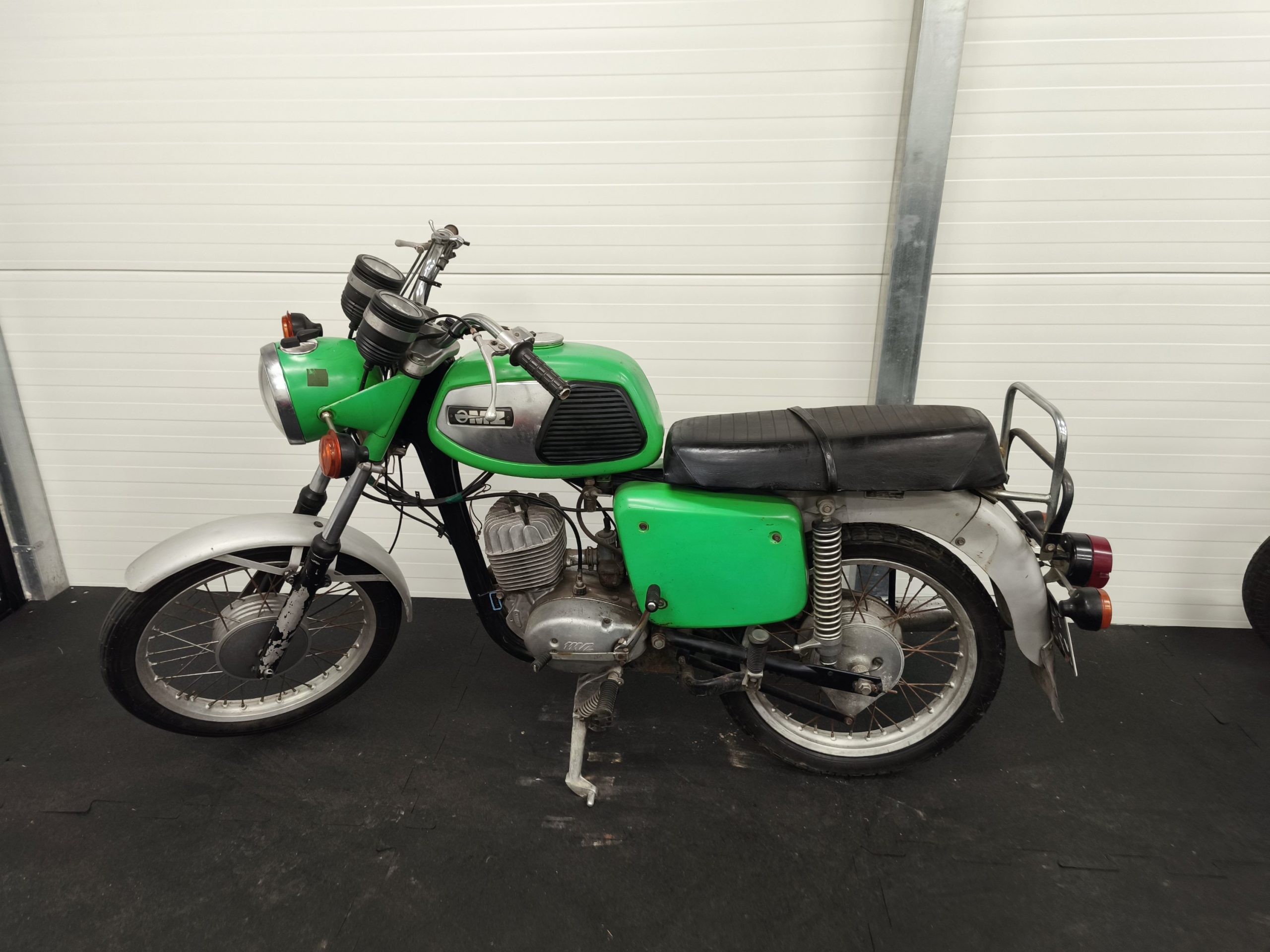 MZ TS 125 z dokumentami - jasno zielona. - obrazek 4