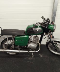 MZ TS 125 z dokumentami - ciemno zielona.