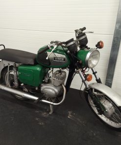 Alternative view of MZ TS 125 z dokumentami - ciemno zielona.