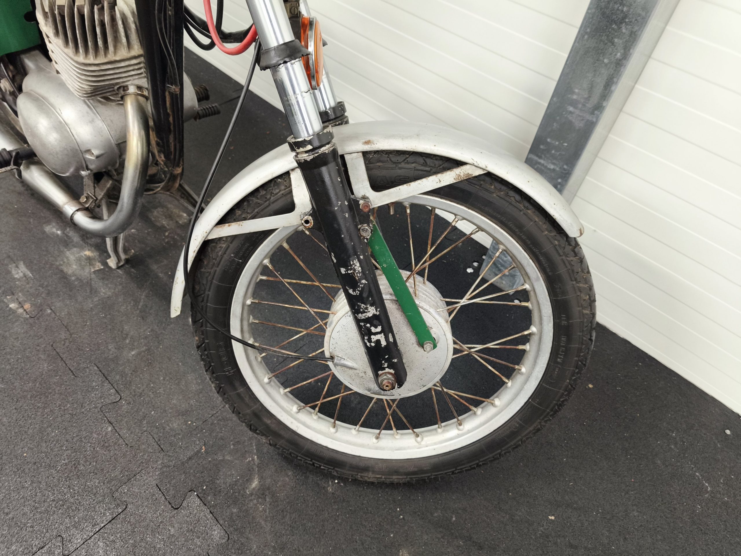 MZ TS 125 z dokumentami - ciemno zielona. - obrazek 8