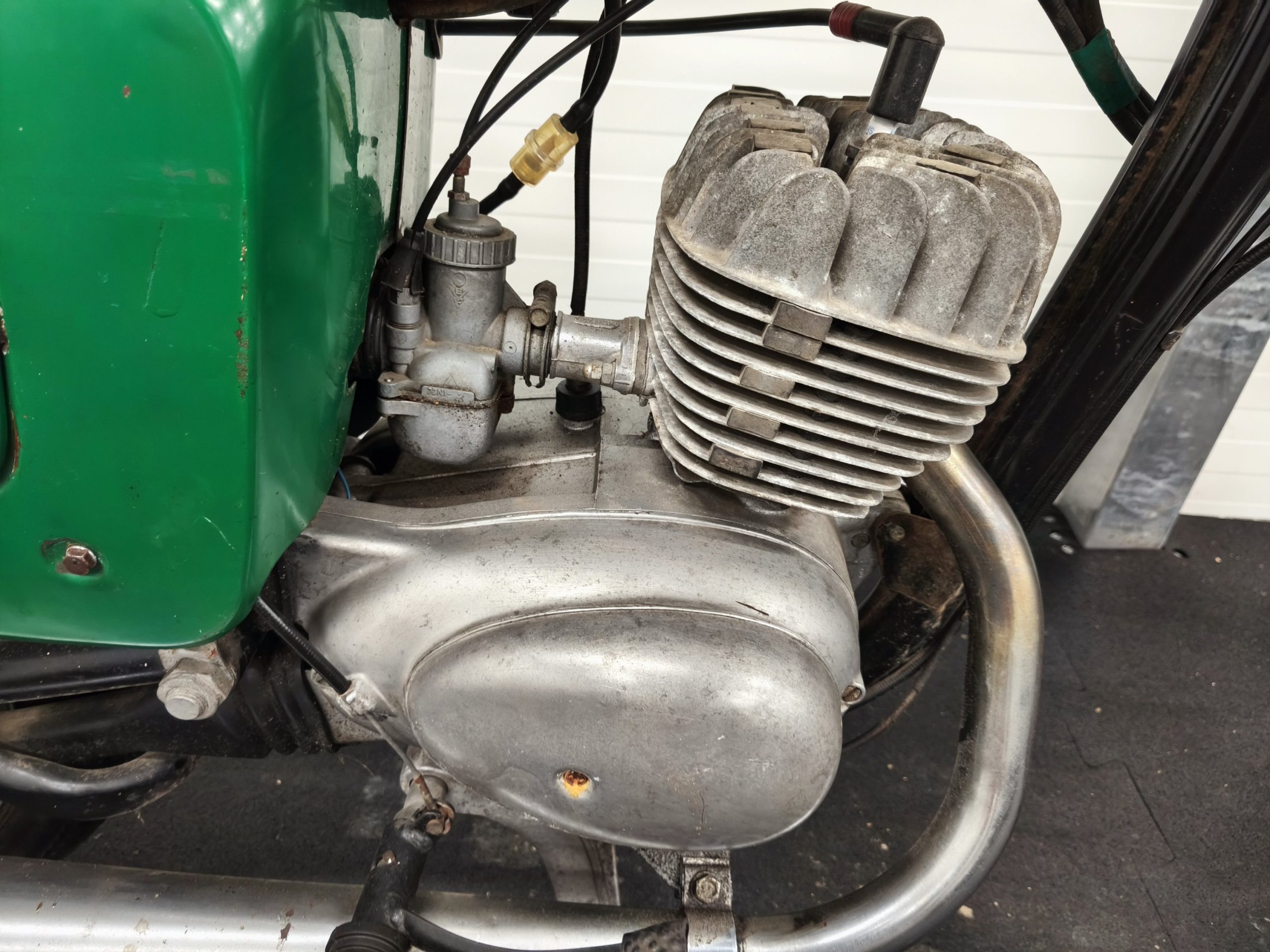 MZ TS 125 z dokumentami - ciemno zielona. - obrazek 11