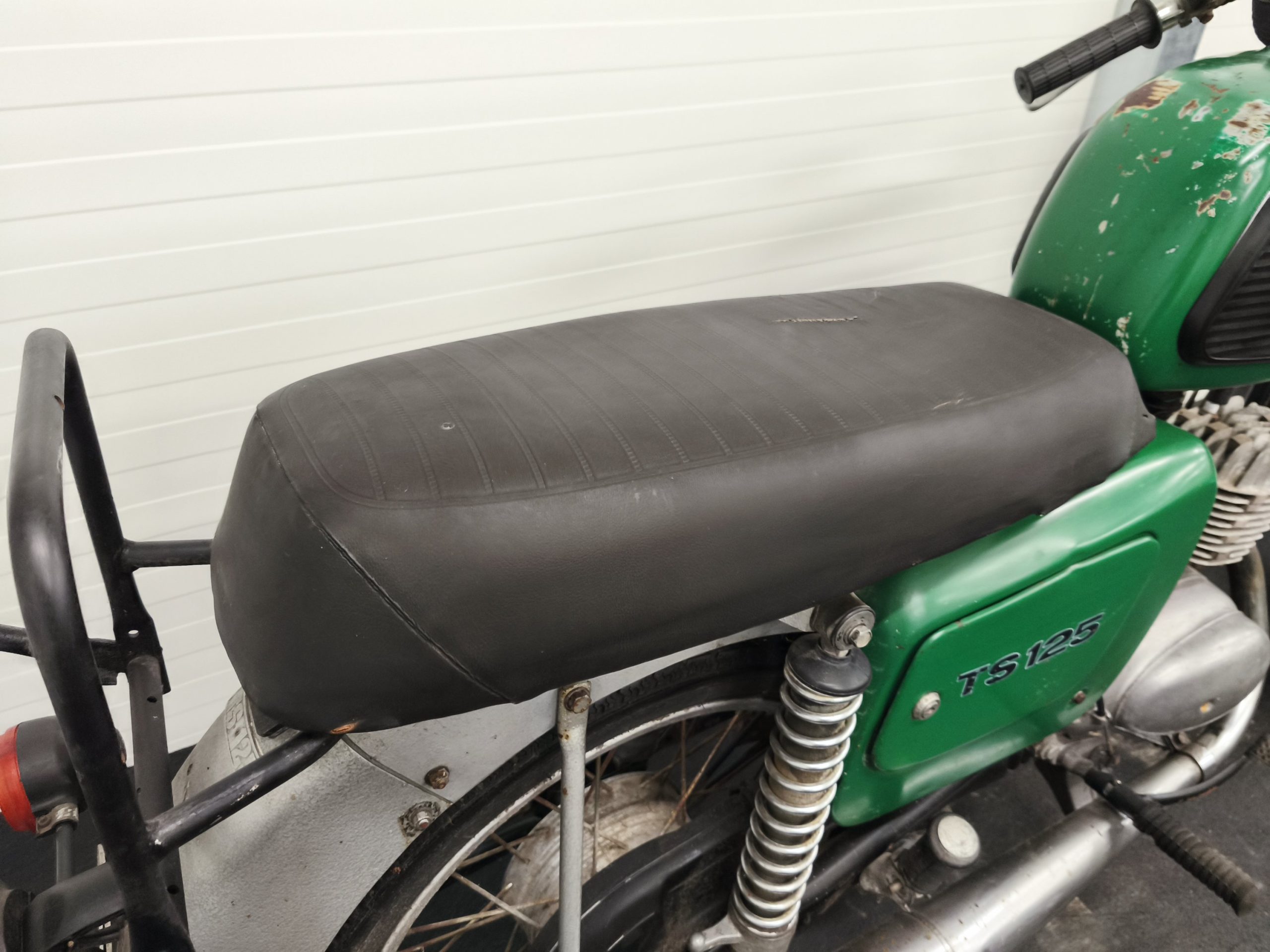 MZ TS 125 z dokumentami - ciemno zielona. - obrazek 13