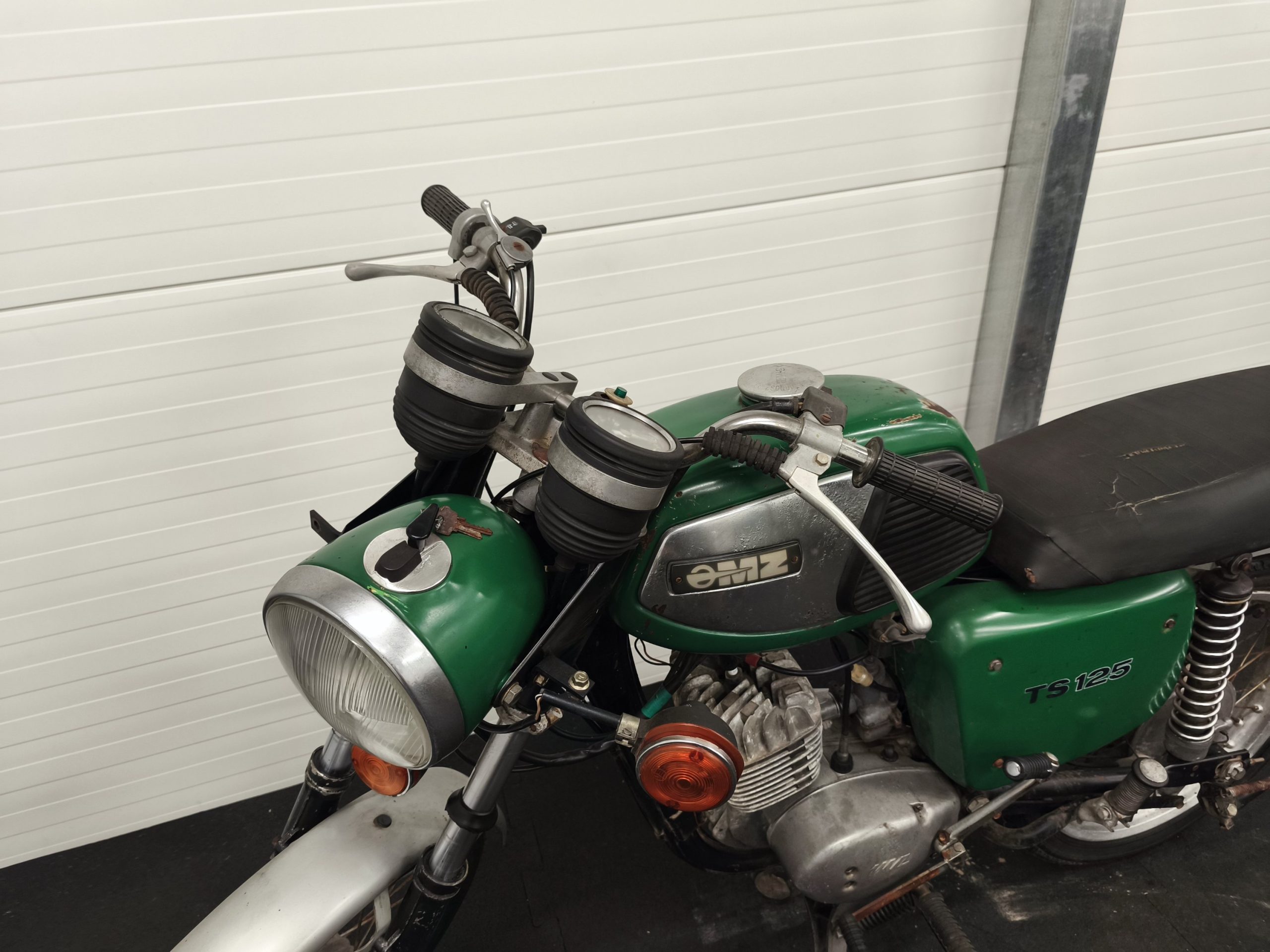 MZ TS 125 z dokumentami - ciemno zielona. - obrazek 17
