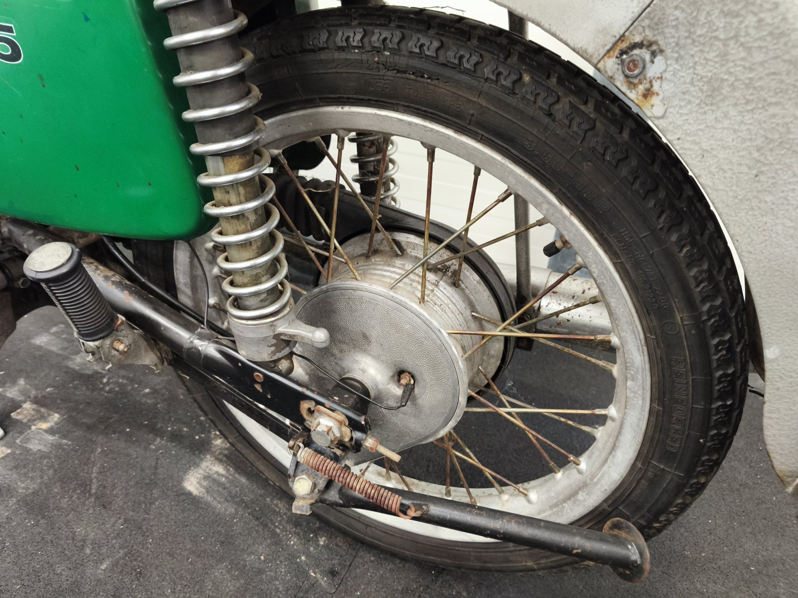 MZ TS 125 z dokumentami - ciemno zielona. - obrazek 21