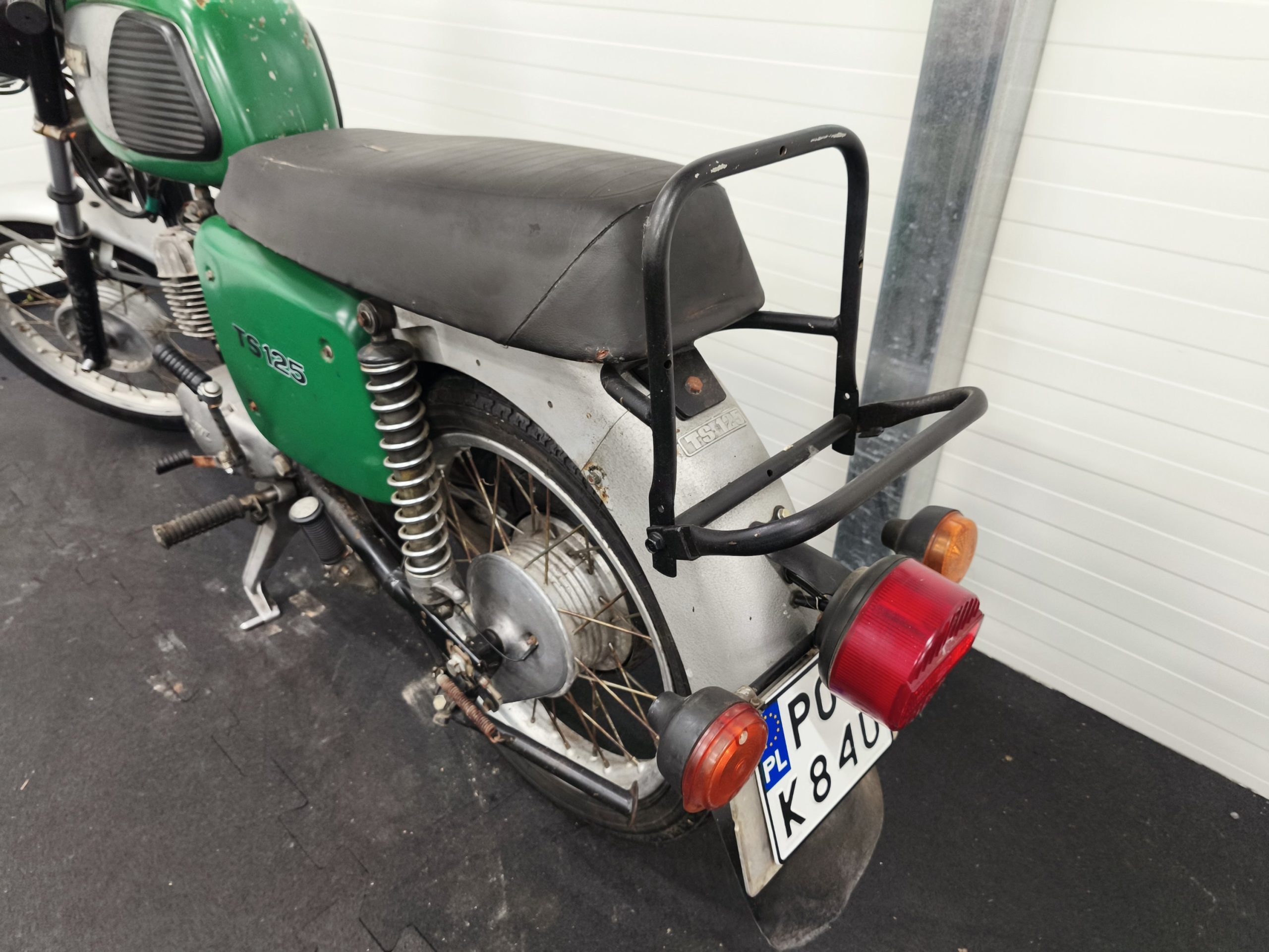 MZ TS 125 z dokumentami - ciemno zielona. - obrazek 22