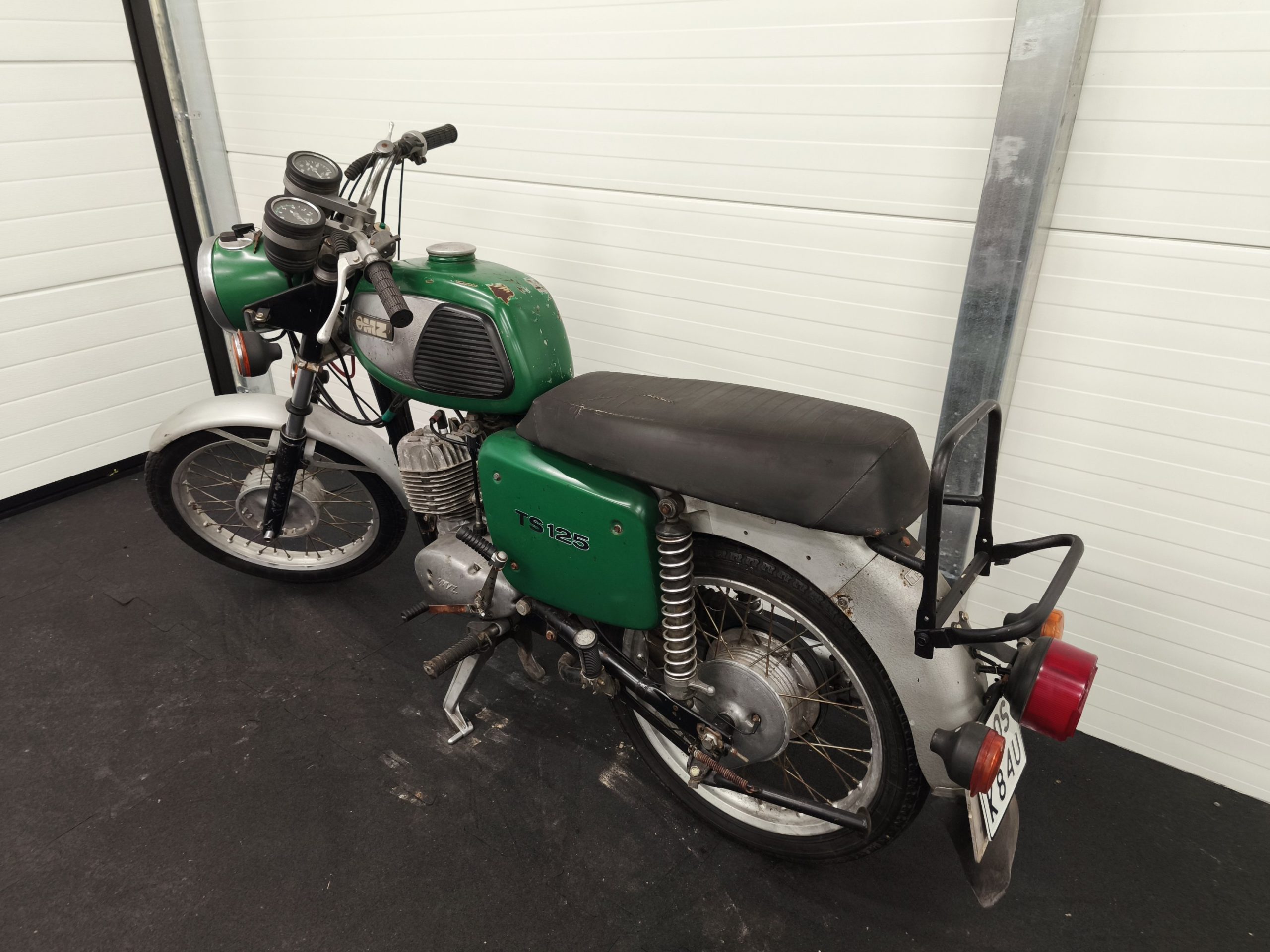 MZ TS 125 z dokumentami - ciemno zielona. - obrazek 6