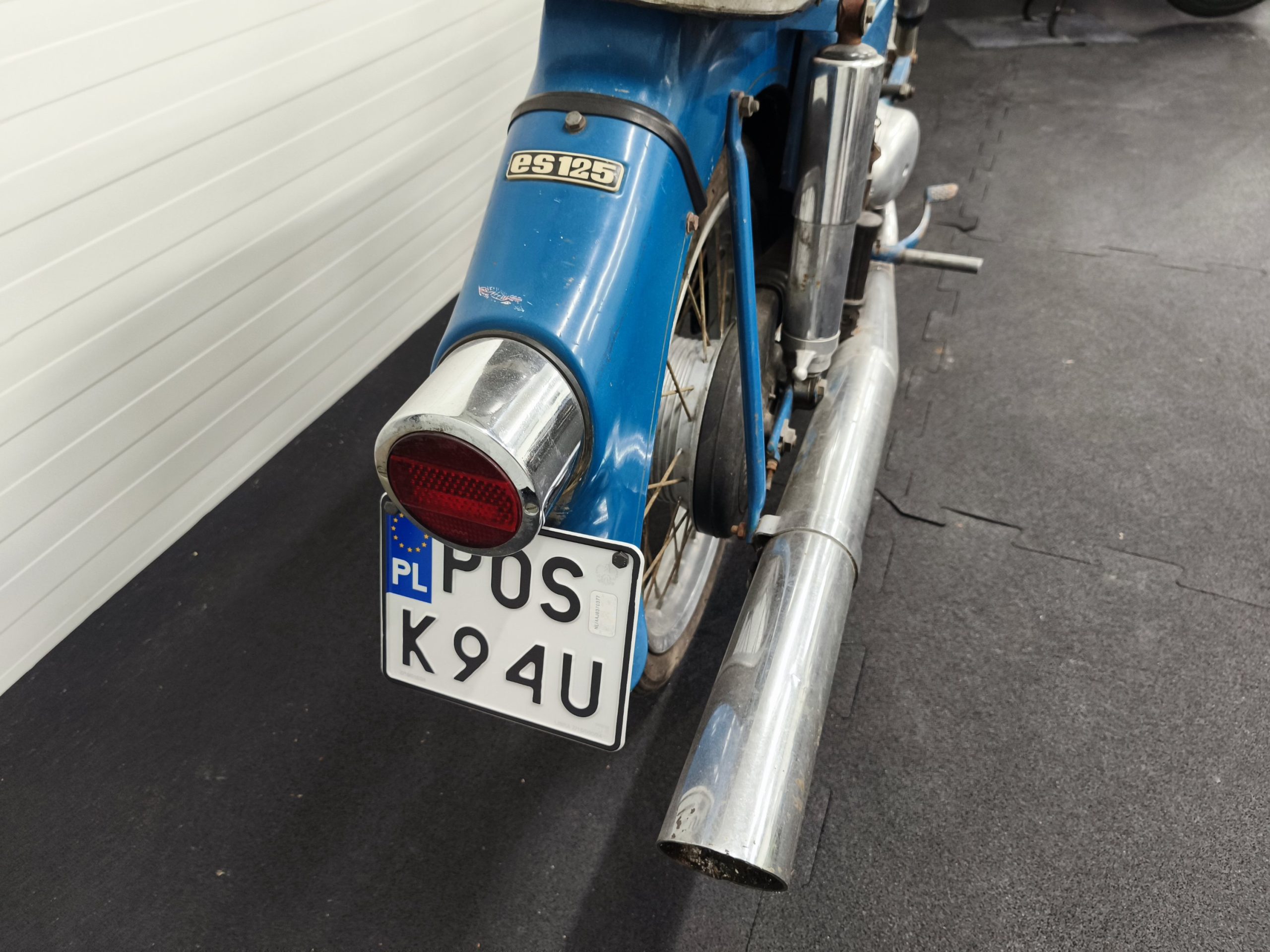 MZ ES 125 Trophy z dokumentami - obrazek 17